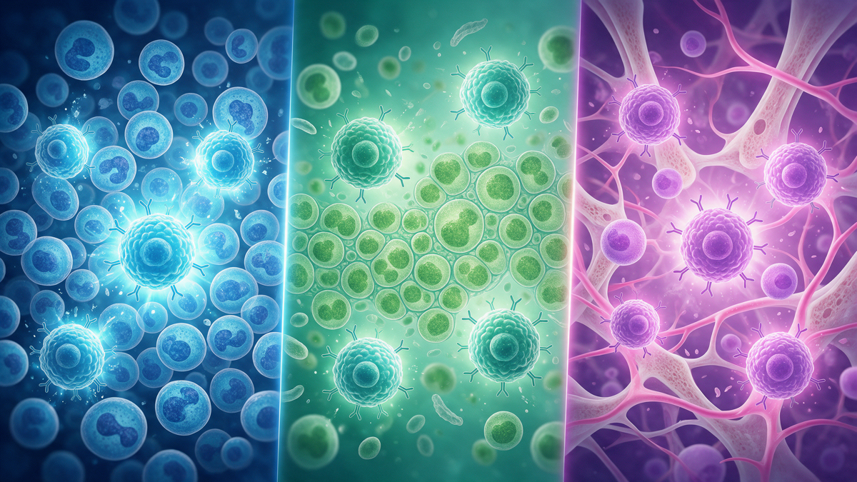 diferenças do CAR-T na LLA, no linfoma e no mieloma